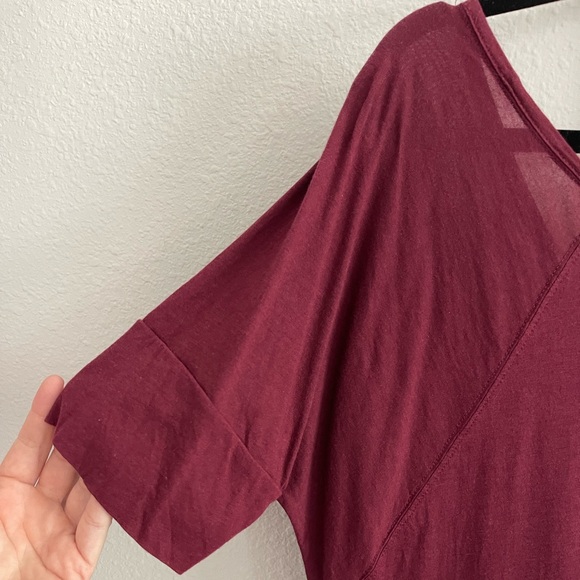 Marc by Marc Jacobs super soft wine colored top size medium - Picture 5 of 6